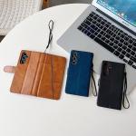 Shockproof PU Leather Flip Phone Case - Oppo Reno 12 Pro (5G)