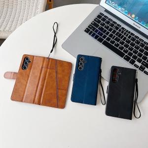 Shockproof PU Leather Flip Phone Case - One plus 10R (5G)